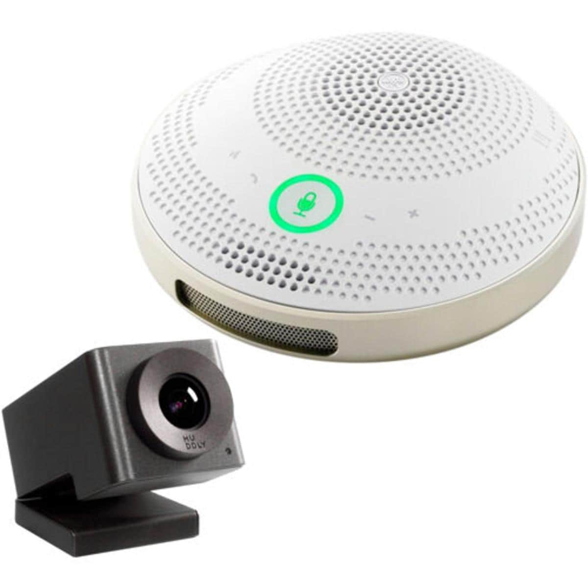 Huddly GO Camera with Yamaha YVC-200 Speakerphone - White